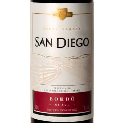 Vinho San Diego Bordô Tinto Suave 750ml C/6