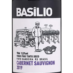 Vinho Valmarino Basílio Cabernet Sauvignon Tinto Seco 750ml