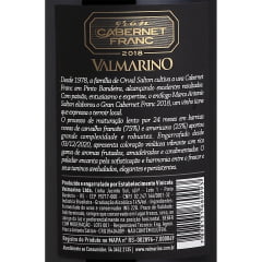 Vinho Valmarino Gran Franc Safra 2018 Tinto Seco 750ml