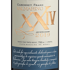 Vinho Valmarino XXIV Cabernet Franc Safra 2019 Tinto 750ml