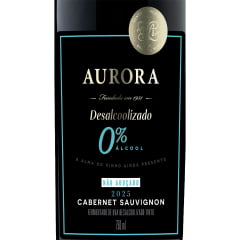Vinho Aurora Desalcoolizado Cabernet Sauvignon Tinto Não Adoçado 750ml