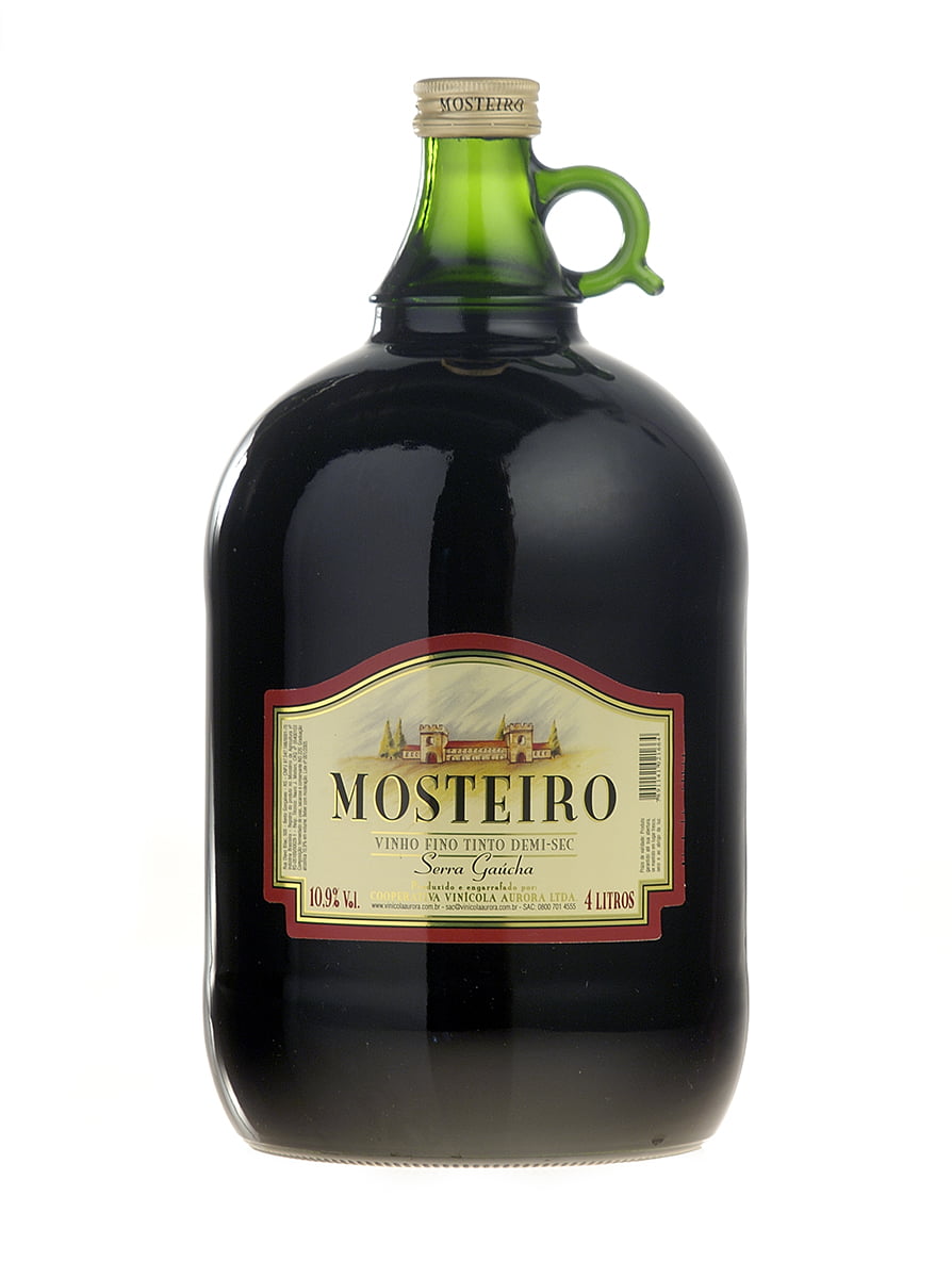 Vinho Aurora Mosteiro Demi-Sec 4 Lts