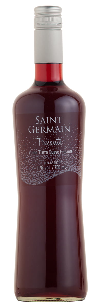 Vinho Aurora Saint Germain Frisante Tinto Suave 750ml
