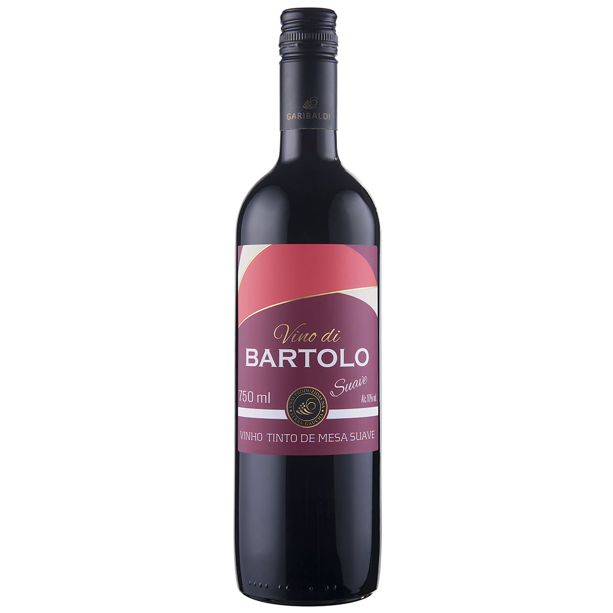 Vinho Garibaldi di Bartolo Tinto Suave 750ml