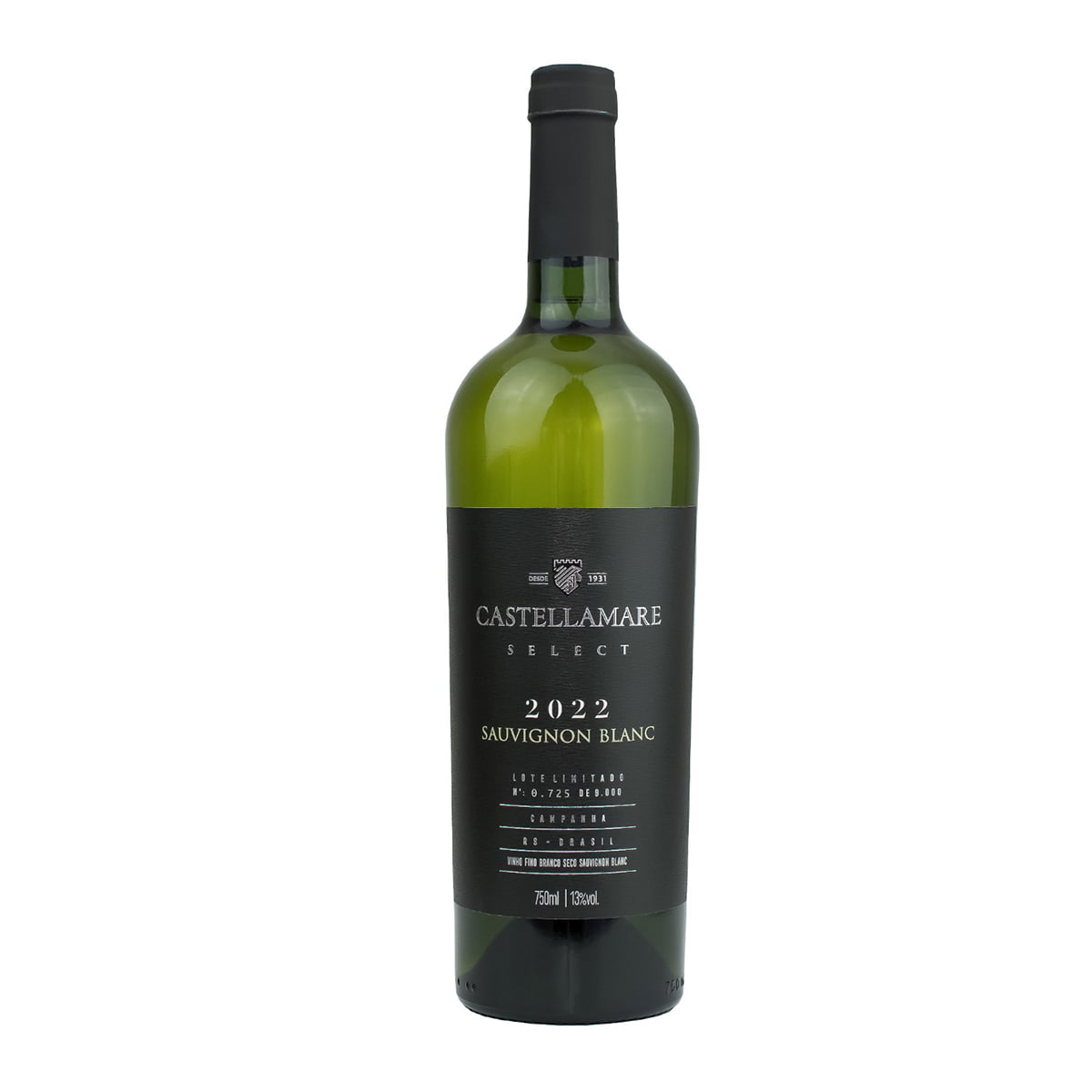 Vinho Castellamare Select Sauvignon Blanc Branco Seco 750ml