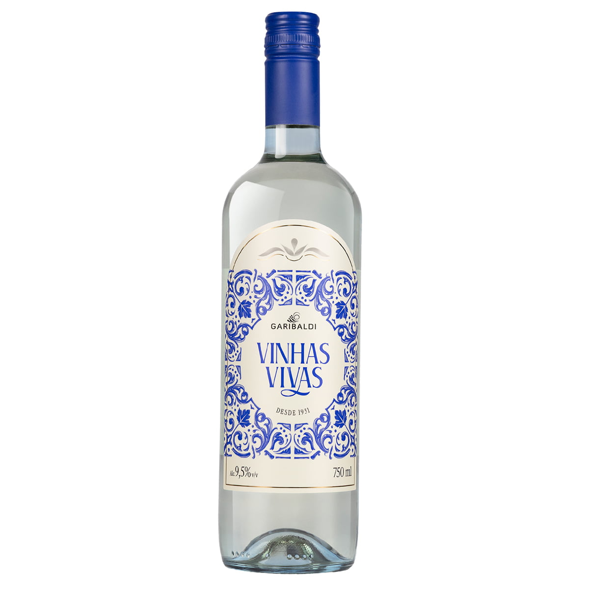 Vinho Garibaldi Vinhas Vivas Branco Meio Seco 750ml