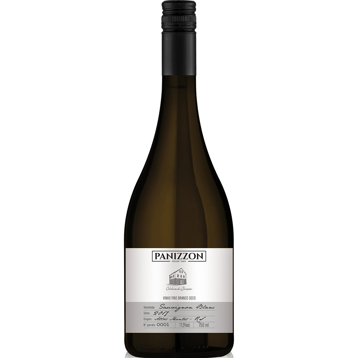 Vinho Panizzon Sauvignon Blanc Branco Seco 750ml