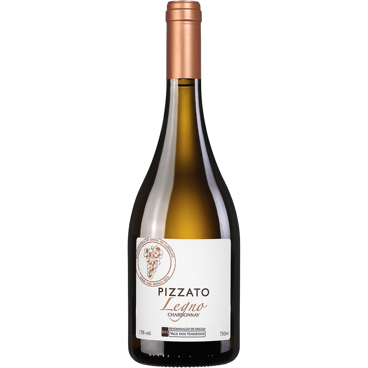Vinho Pizzato Legno Chardonnay Safra 2024 Branco Seco 750ml