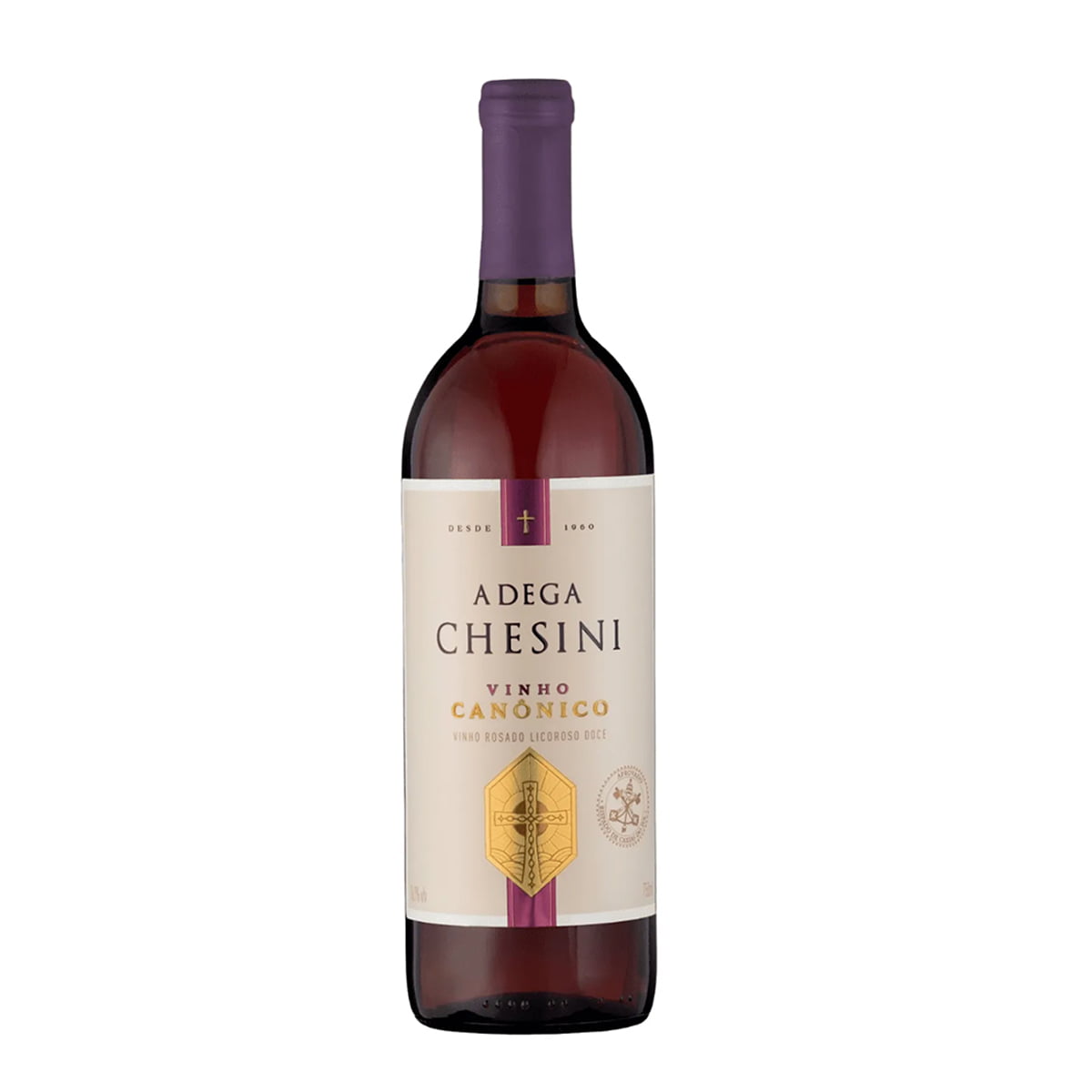 Vinho Adega Chesini Canônico Licoroso Rosado Doce 750ml