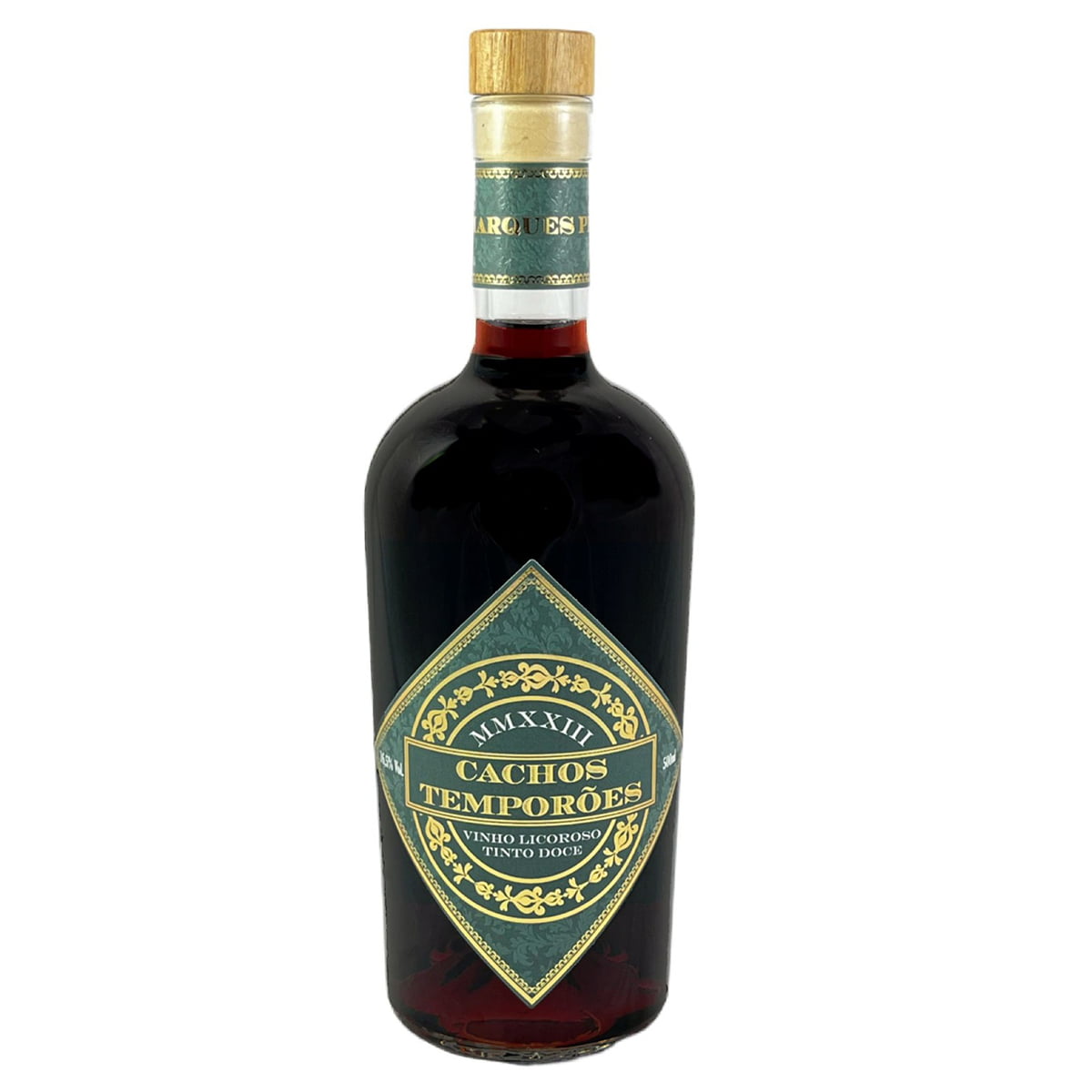 Vinho Casa Marques Pereira Cachos Temporões Licoroso Tinto Doce 750ml