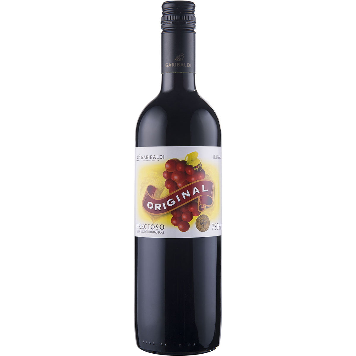 Garibaldi Precioso Licoroso Vinho Rosé Suave 750ml