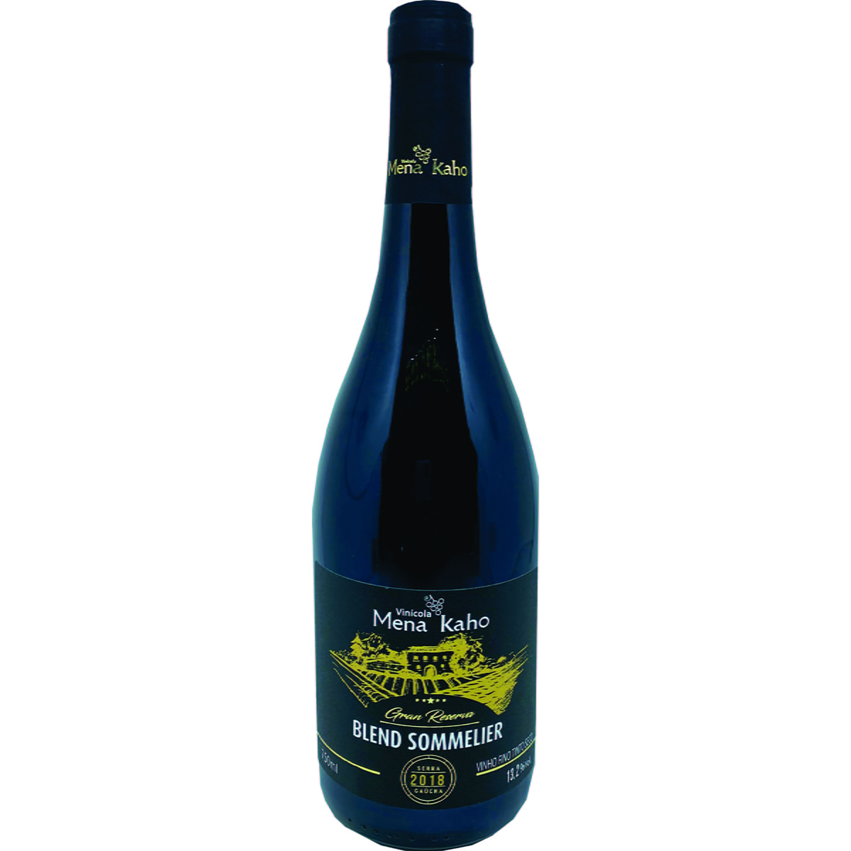 Mena Kaho Gran Reserva Blend Sommelier Vinho Tinto Seco 750ml