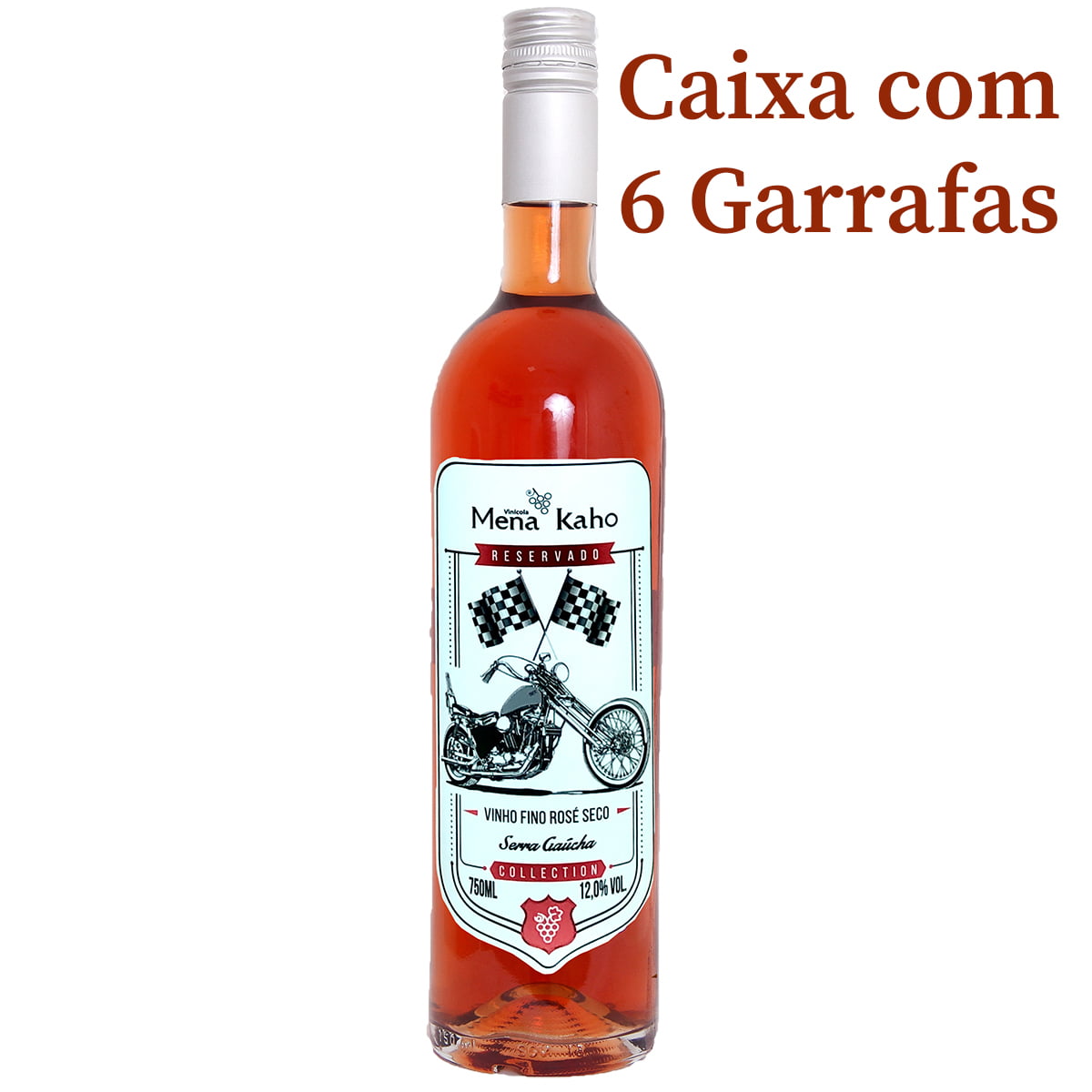 Vinho Mena Kaho Vintage Rosé Seco 750ml C/6