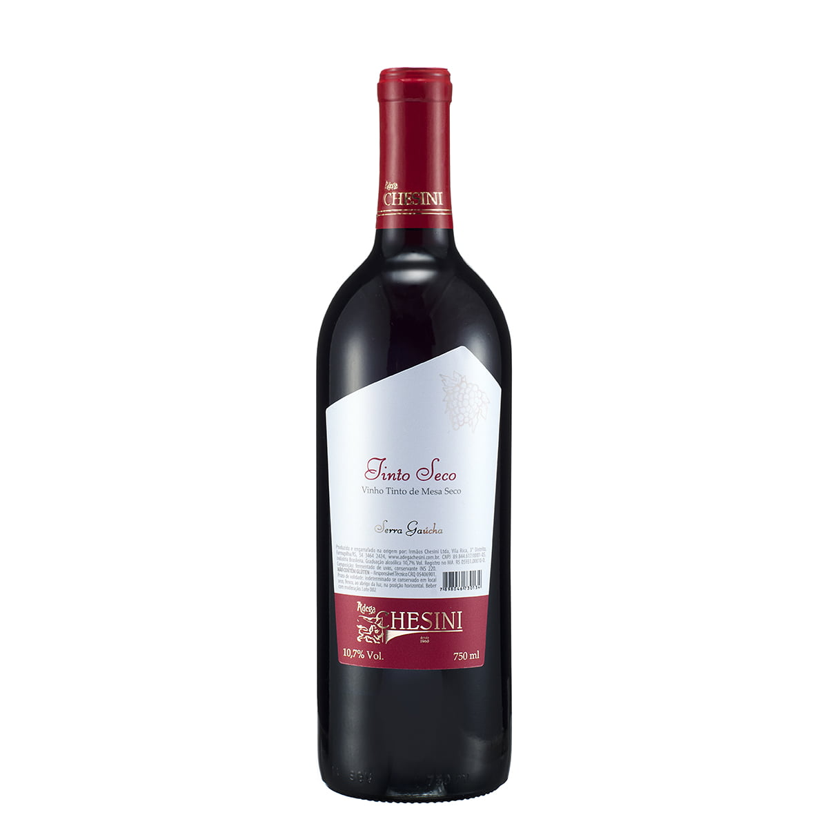 Vinho Adega Chesini Tinto Seco 750ml