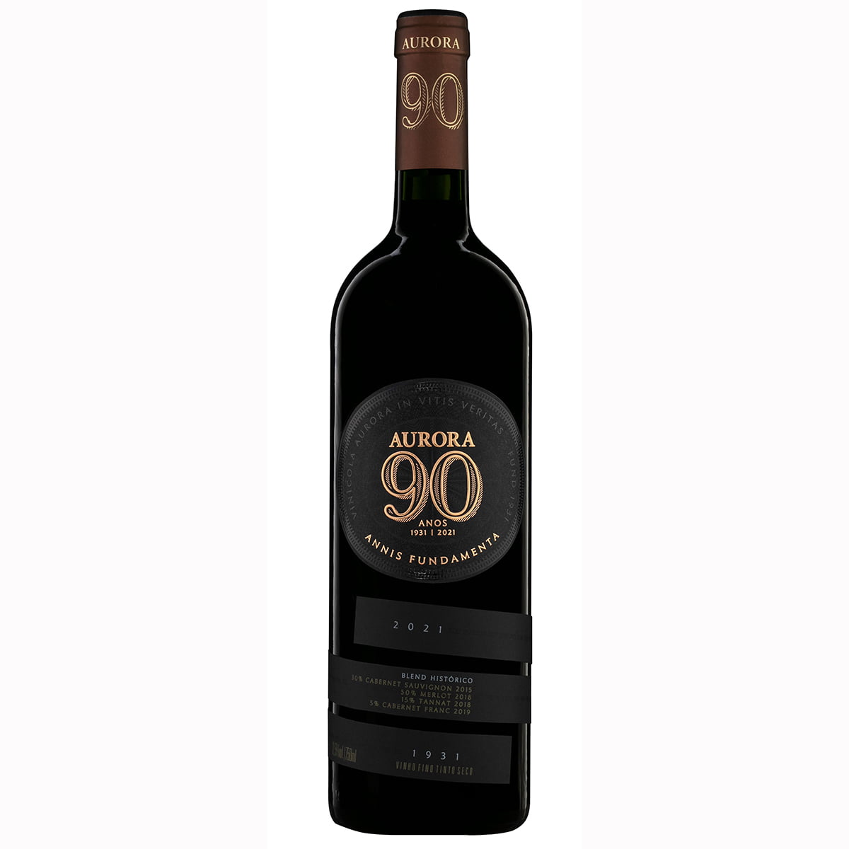 Vinho Aurora Edição 90 Anos Tinto Seco 750ml