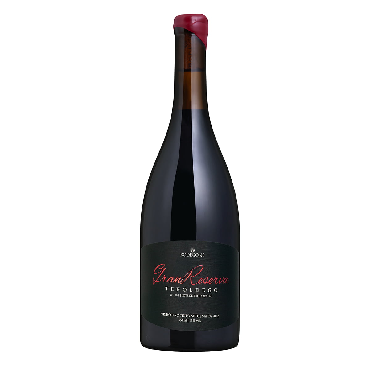 Vinho Bodegone Gran Reserva Teroldego Tinto Seco 750ml