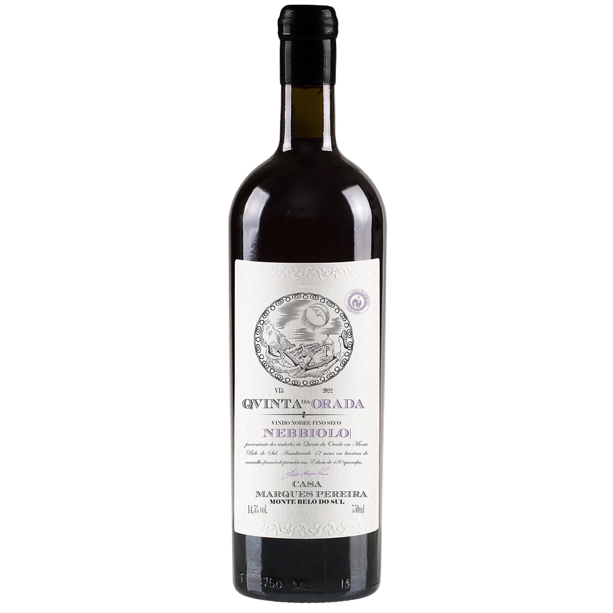 Vinho Casa Marques Pereira Quinta da Orada Nebbiolo Tinto Seco 750ml