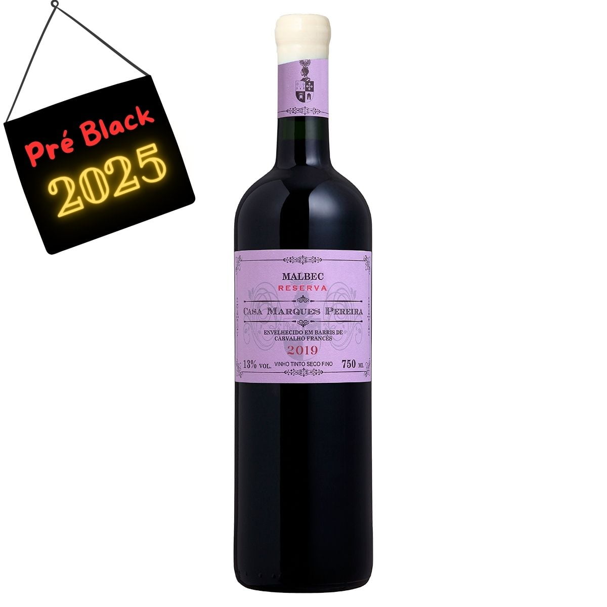 Vinho Casa Marques Pereira Reserva Malbec Tinto Seco 750ml