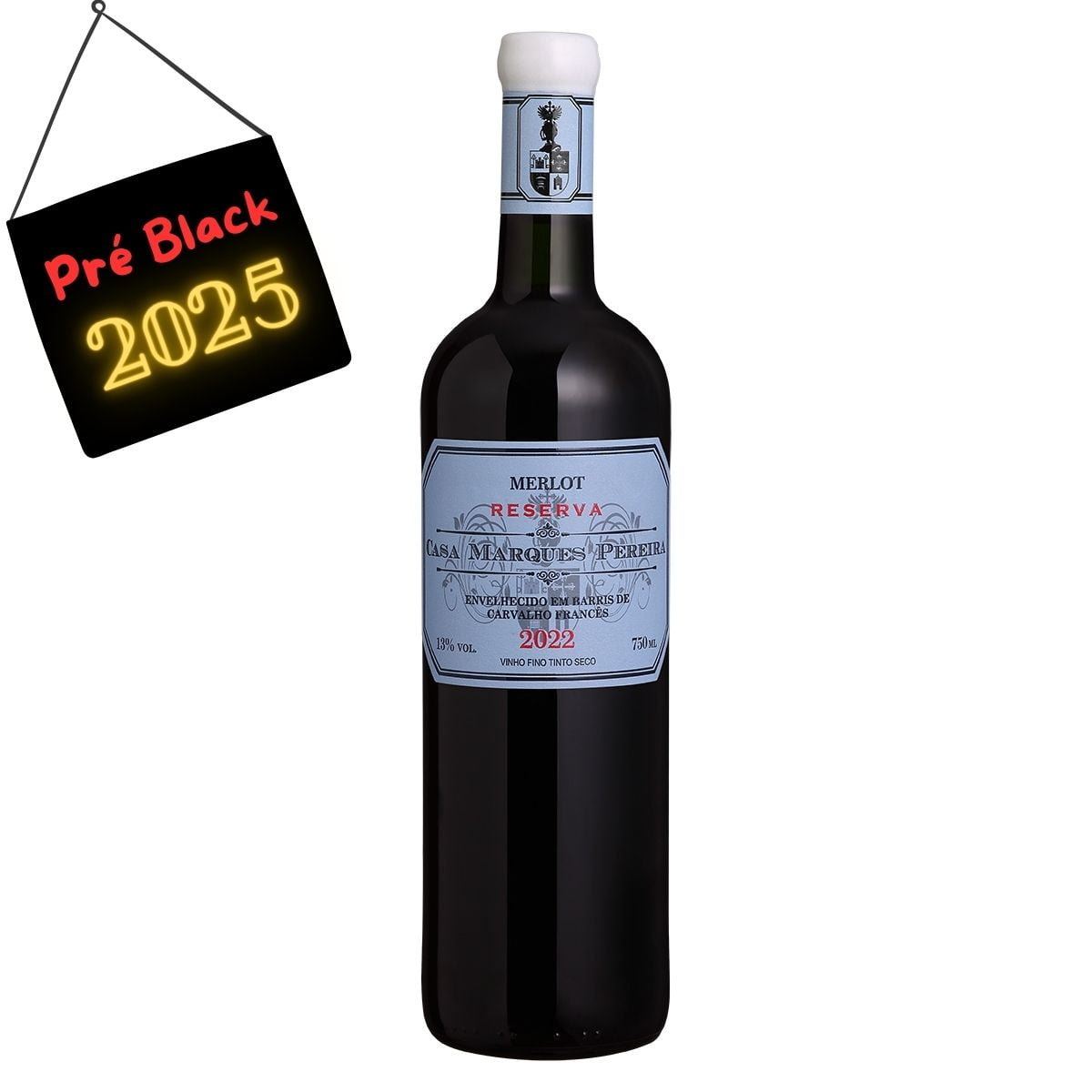 Vinho Casa Marques Pereira Reserva Merlot Tinto Seco 750ml
