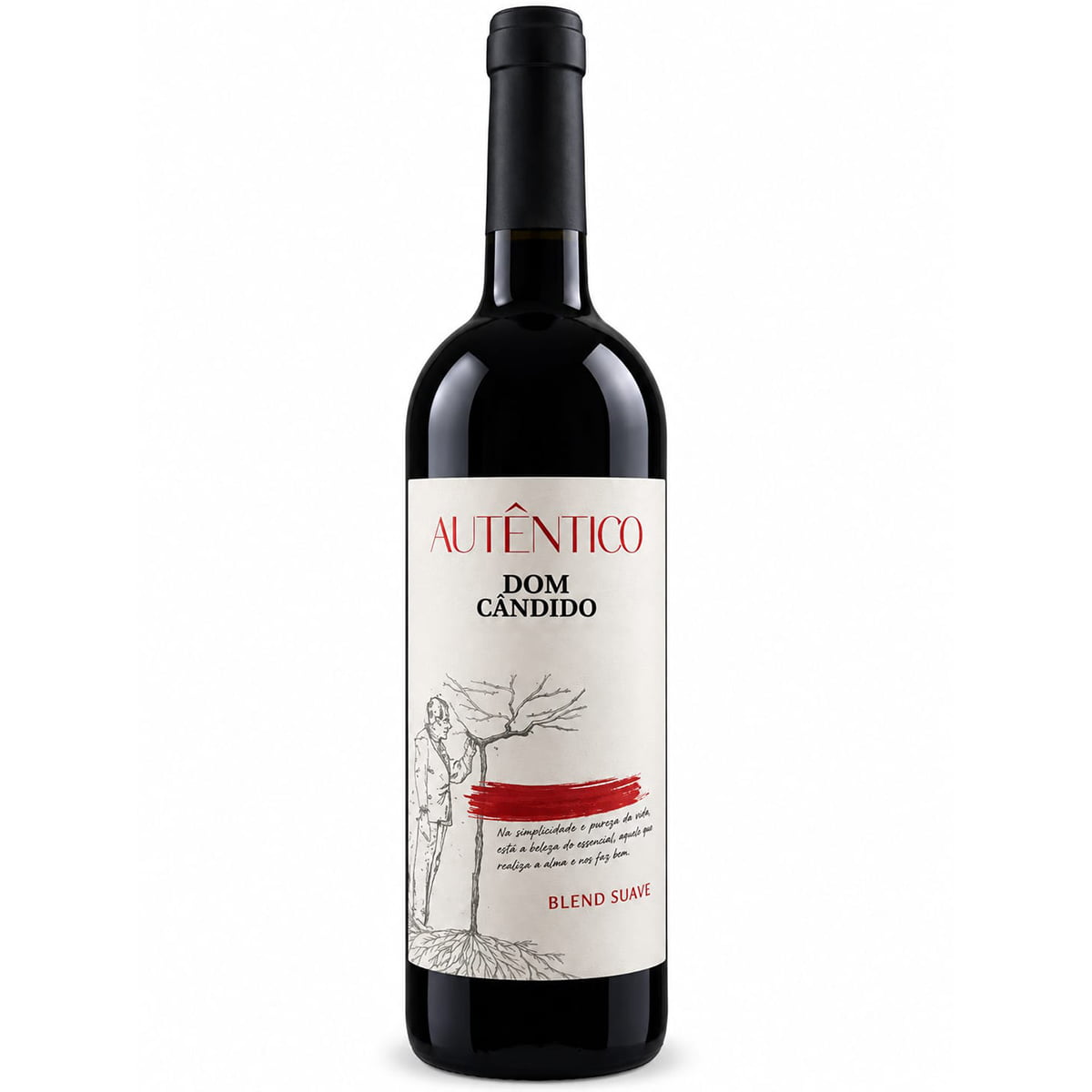 Vinho Dom Cândido Autêntico Blend Tinto Suave 750ml
