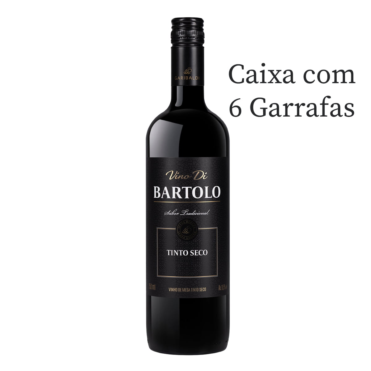 Vinho Garibaldi di Bartolo Tinto Seco 750ml C/6