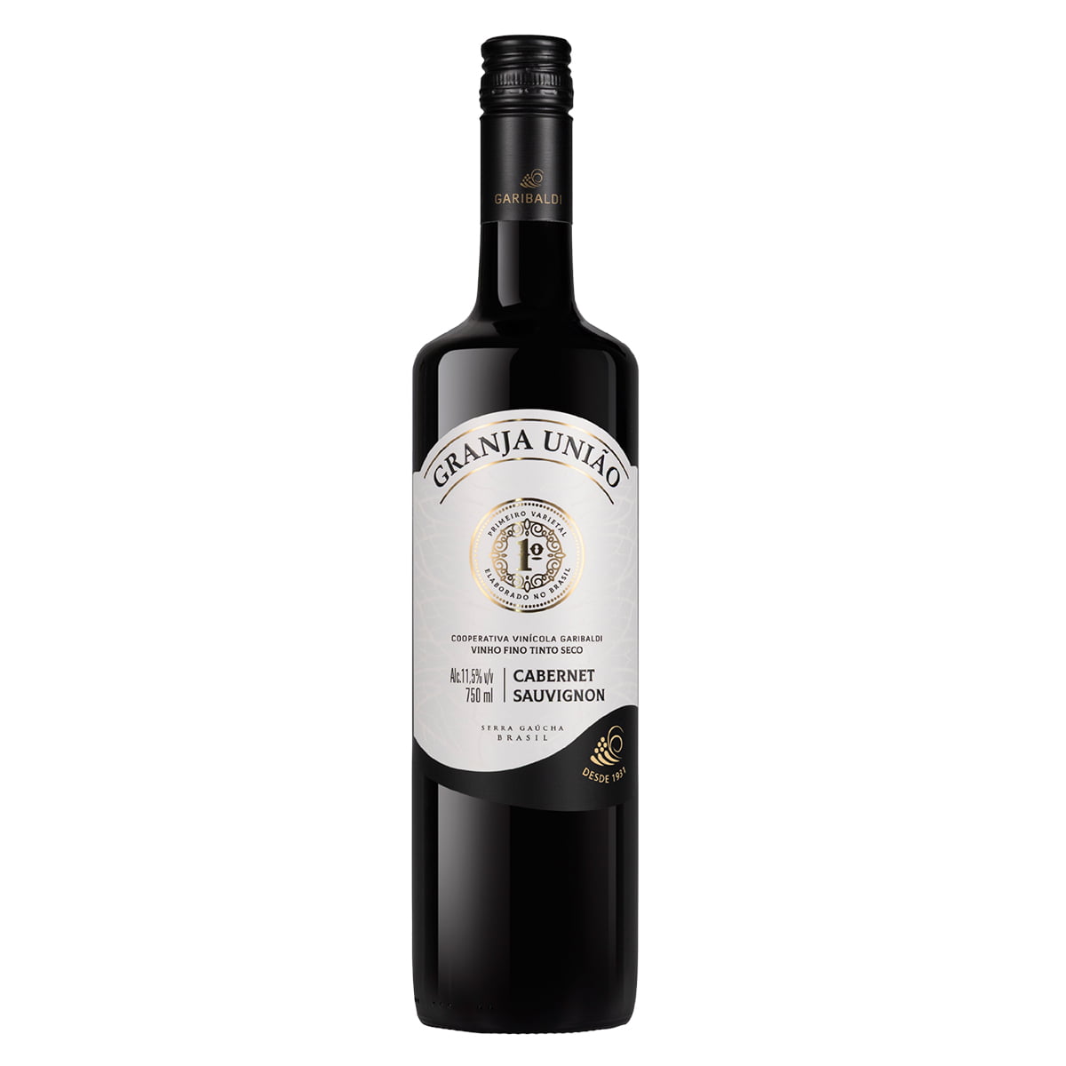 Vinho Garibaldi Granja União Cabernet Sauvignon Tinto Seco 750ml