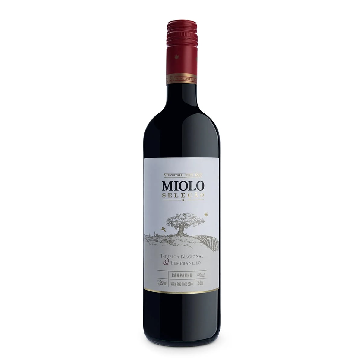 Vinho Miolo Seleção Touriga/Tempranillo Tinto Seco 750ml