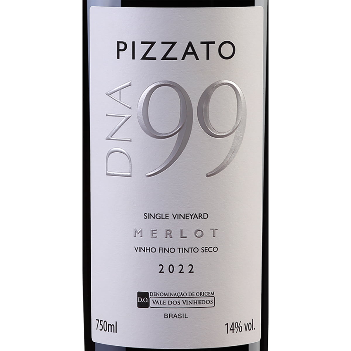 Vinho Pizzato DNA 99 Merlot Tinto Seco 750ml