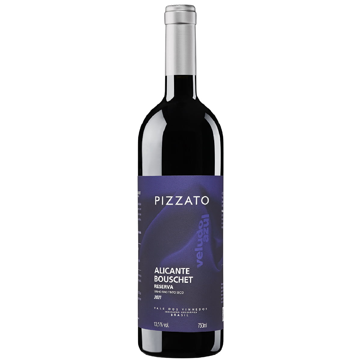Vinho Pizzato Reserva Alicante Bouschet Safra 2021 Tinto Seco 750ml