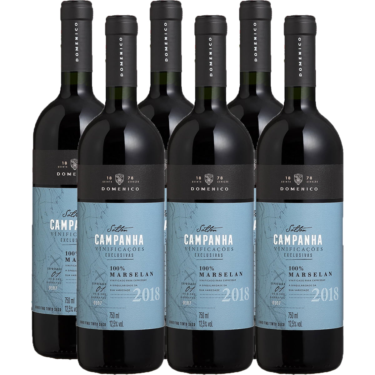 Vinho Salton Campanha Marselan Tinto Seco 750ml C/6