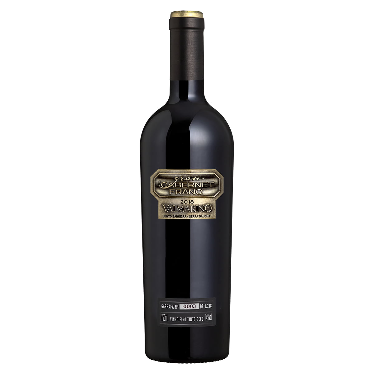 Vinho Valmarino Gran Franc Safra 2018 Tinto Seco 750ml
