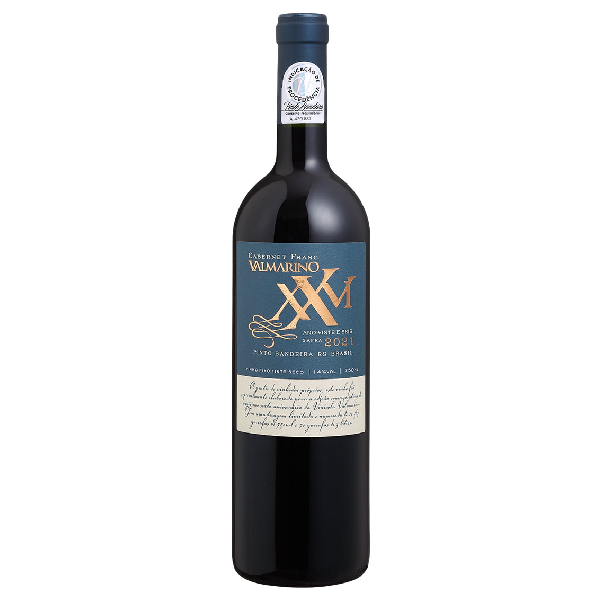 Vinho Valmarino XXVI Cabernet Franc Tinto Seco 750ml